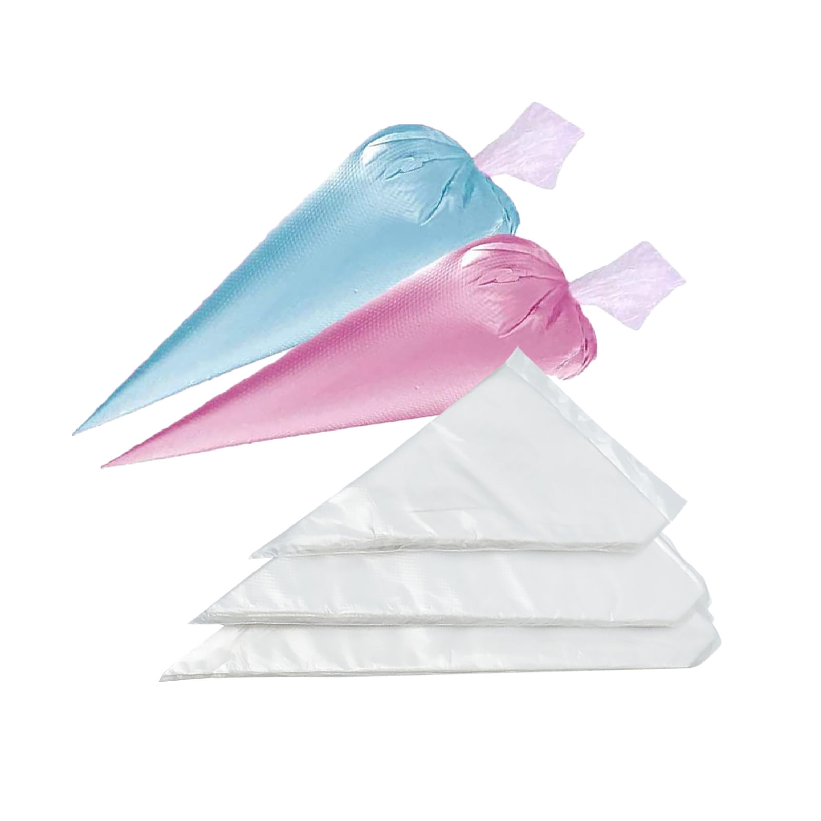 Clearance Sales Today Deals Prime 100Pcs Headless Piping Bag,Disposable Piping Bag,Cream Cake Decoration Medium B